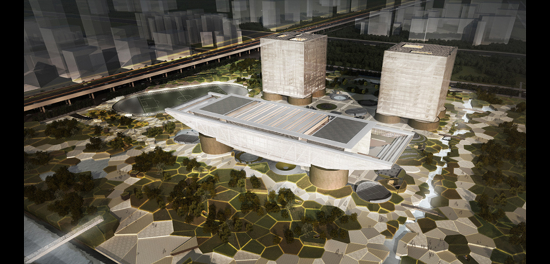 南山水质净化厂全地下改造方案研究及公共空间城市设计